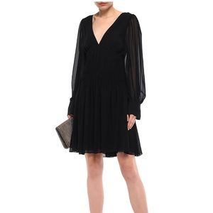 NWT Stella McCartney Claire Silk Black Dress